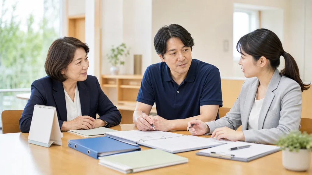 障害福祉事業M&Aの指定・人員・加算・引継ぎ手続きを確認する担当者